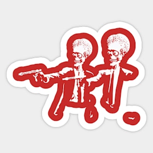 Vintage Alien Movie Sticker